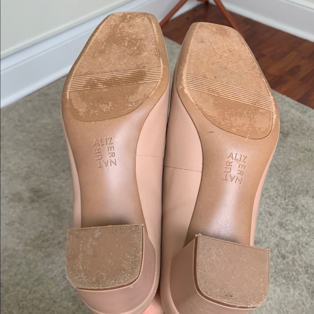 Naturalizer Womens Warner Square Toe Block Heel Pump Shoes Size: 9.5 - Picture 6 of 8